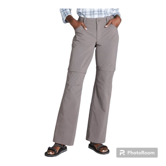 PRANA Women's Monarch Convertible Zip Off Nylon Hiking Pants | 8 Short - Picture 1 of 12